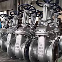 شیر فلکه کشویی فولادی 8 اینچ کلاس 150